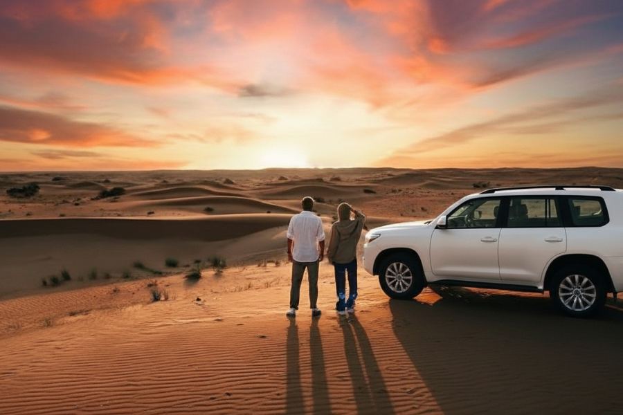 Sunset VIP — Red Dune & Camel Safari